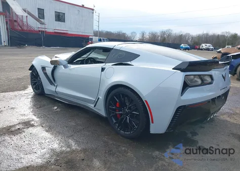 2019 Chevrolet Corvette Z06 z USA, uszkodzony, nr VIN 1G1YS2D60K5601785